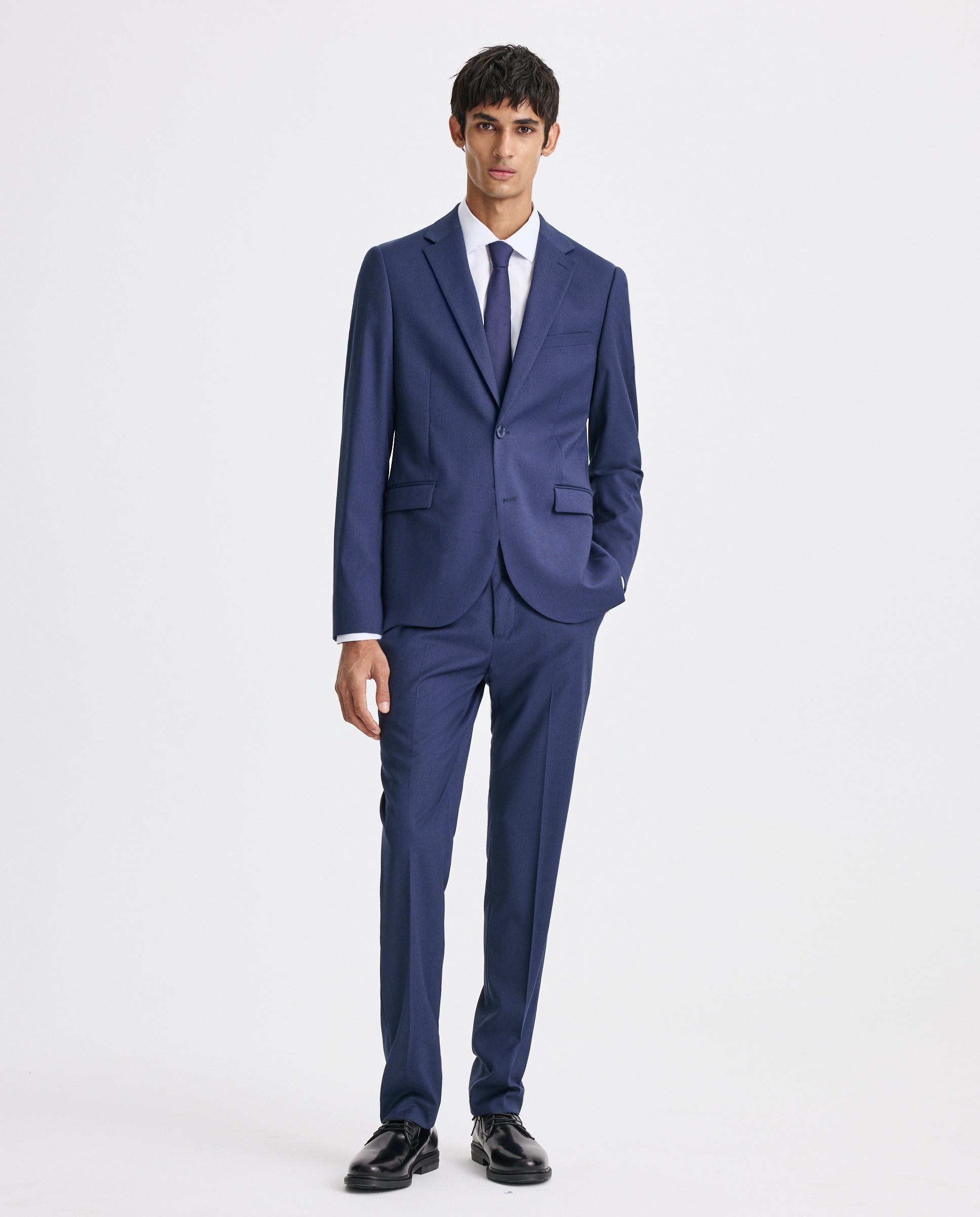 Pantalón de traje para hombre pata de gallo · Easy Wear · El Corte