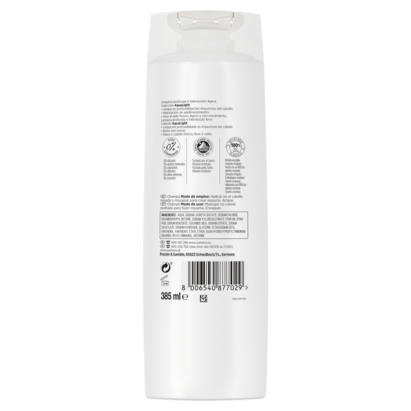 Purifying shampoo flask 325 ml for fine hair