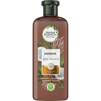 champú Hidrata aroma a coco frasco 350 ml sin siliconas - Herbal Essences