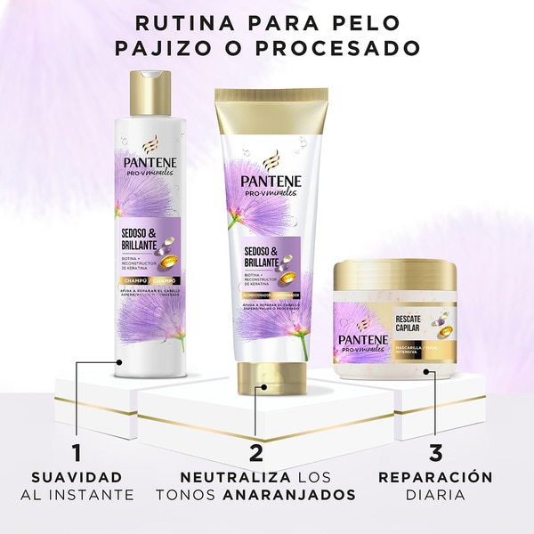 Miracles Silky & Shiny shampoo with biotin + keratin reconstructor flask 250 ml