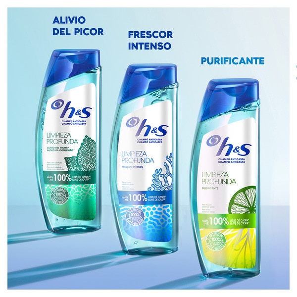 Shampoo gegen Schuppen Tiefenreinigung lindert den Juckreiz Flacon 300 ml