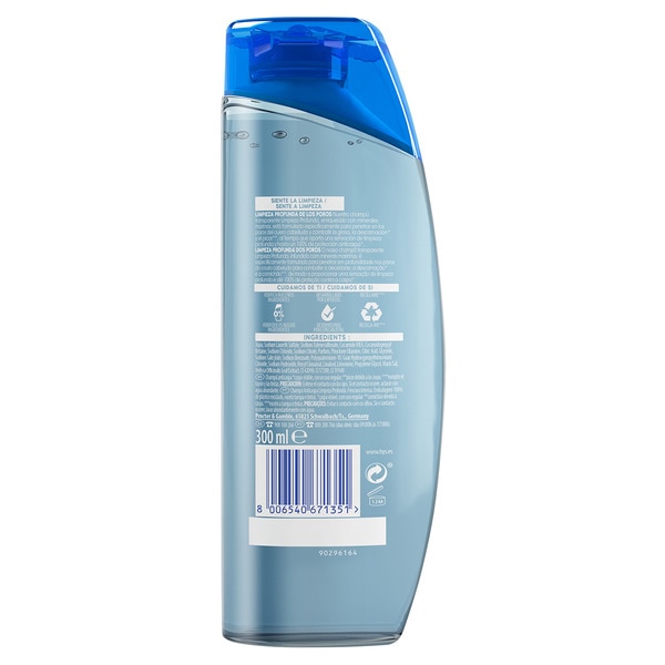 Shampoo gegen Schuppen Tiefenreinigung intensive Frische Flacon 300 ml