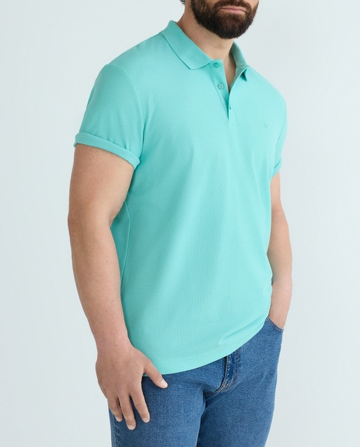 Imagen 0 de Polo manga corta interlock de hombre.