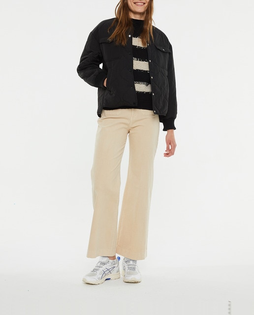 Imagen 0 de Anorak  de mujer corto con puños y cuello rib