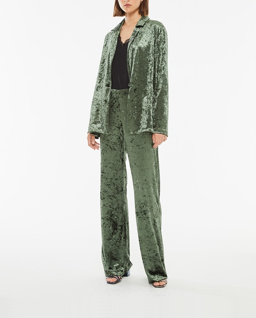 Imagen 0 de Pantalón de mujer largo ajustado velvet