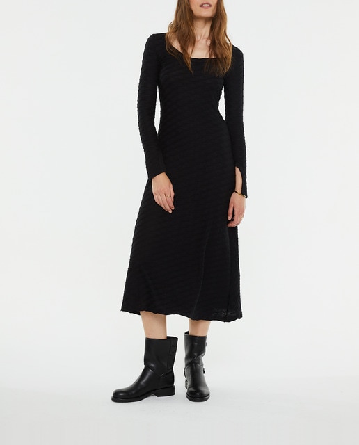 Imagen 0 de Vestido de mujer midi con cut out en espalda
