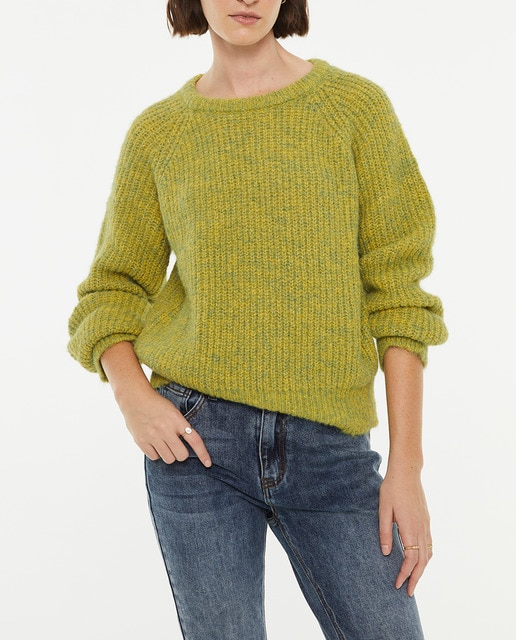 Imagen 0 de Jersey de mujer con detalle brillo en cuello y puños