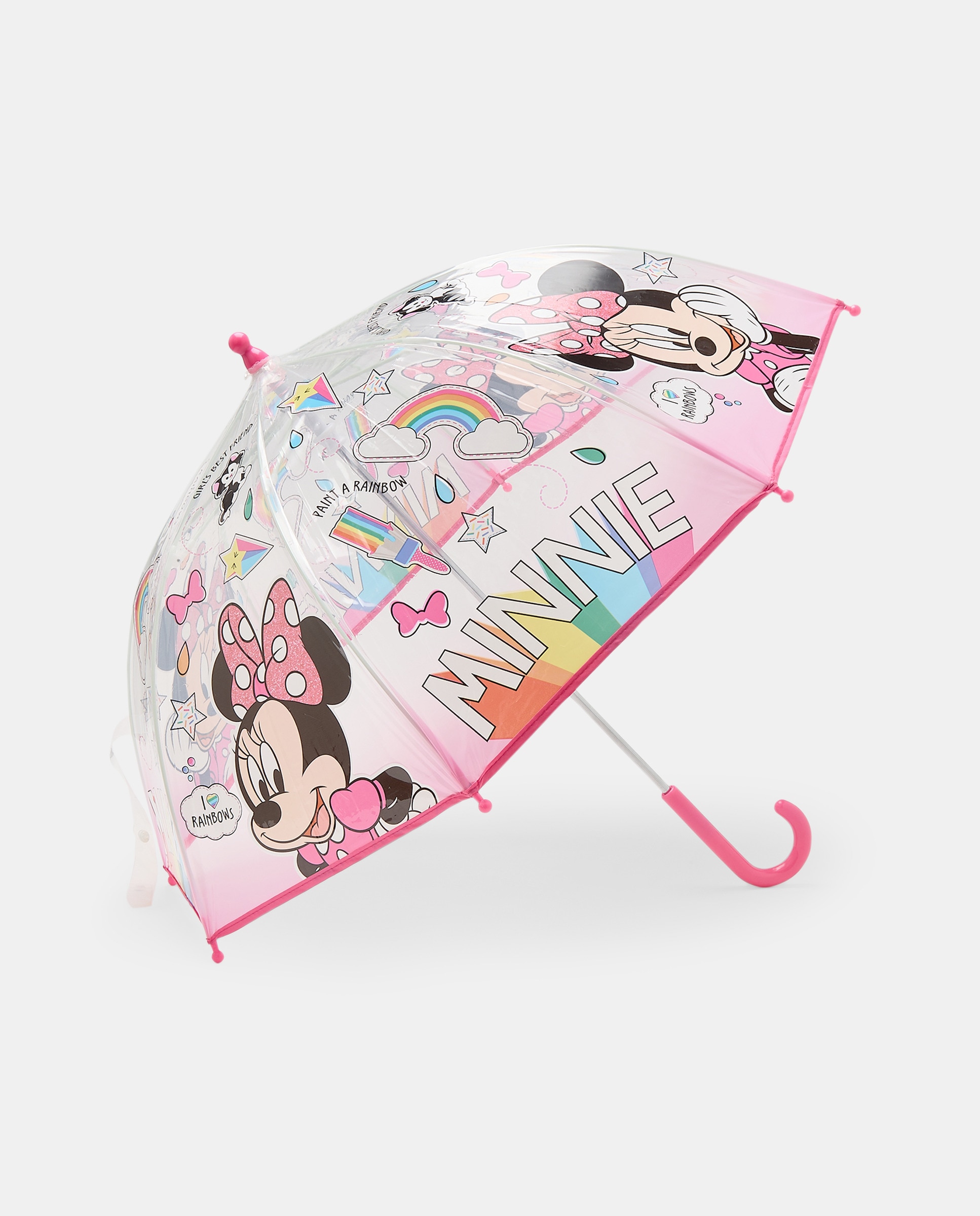 Guarda-Chuva com Estampado Minnie Multicolor-1