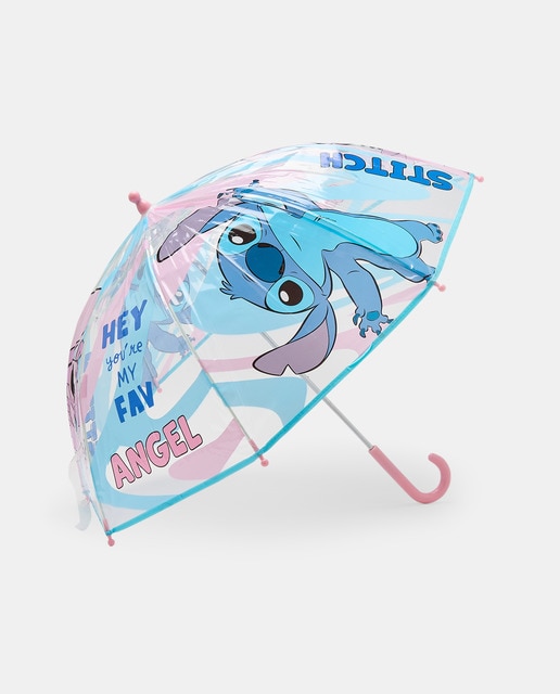 Imagem 0 de Guarda-Chuva com Fantasia Stitch e Angel - Multicolor