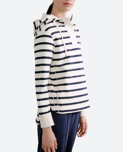 Imagen 0 de Sudadera de mujer cuello pico capucha