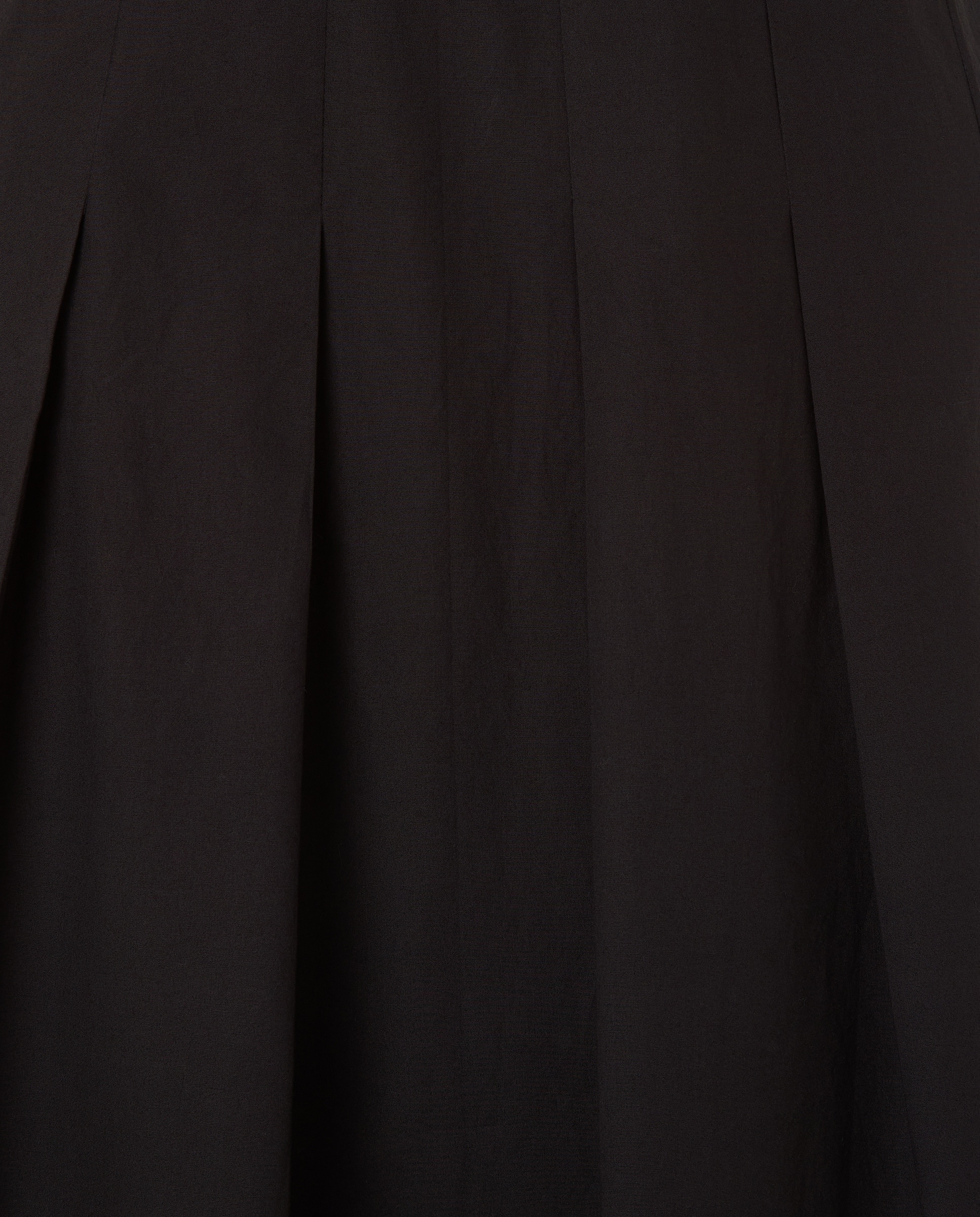 Falda de mujer con pliegues total look Negro-5