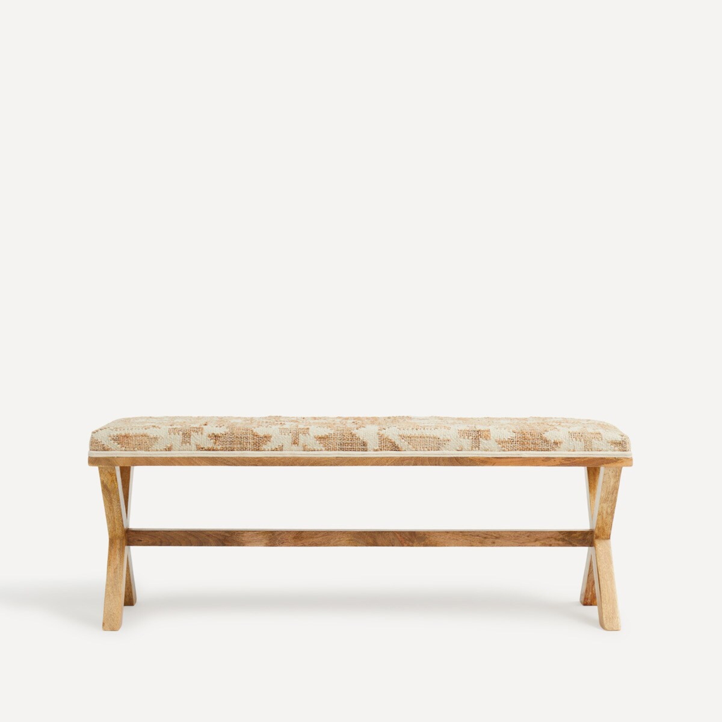 Banco de Madeira de Mangueira Ambala Cru-2