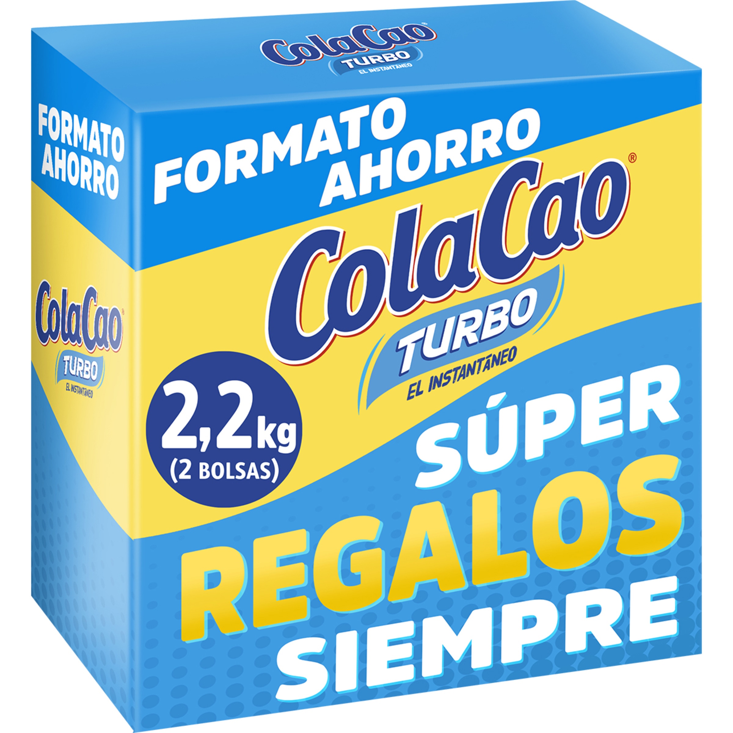 Turbo cacao instantáneo estuche 2,2 kg