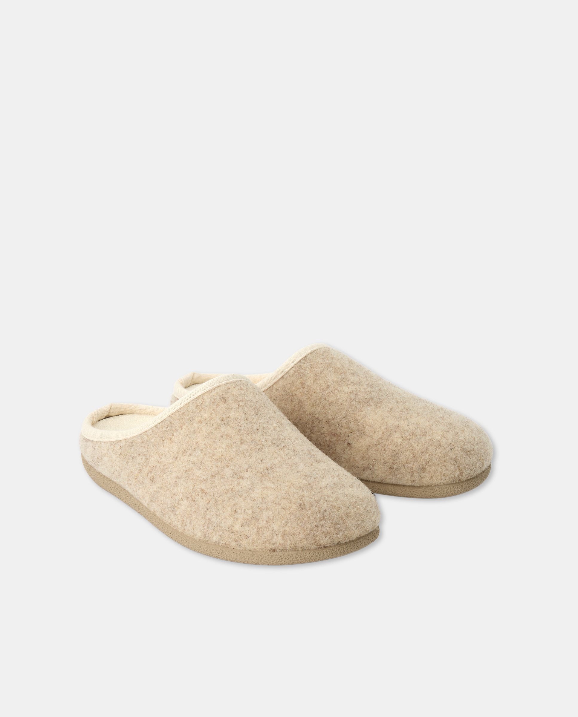 Zueco de mujer fieltro "HECHO EN ESPAÑA" 700 Marrón-2