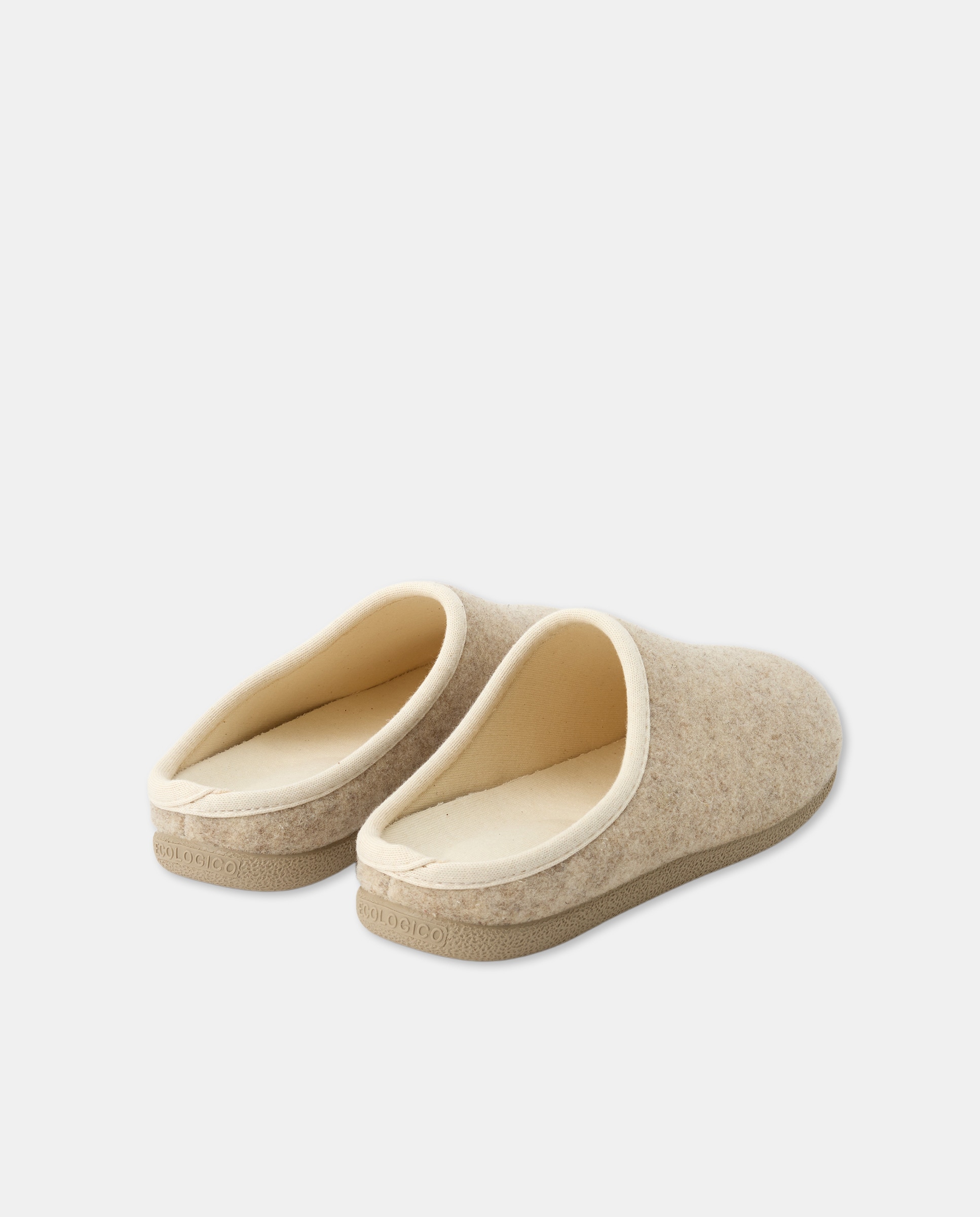 Zueco de mujer fieltro "HECHO EN ESPAÑA" 700 Marrón-3