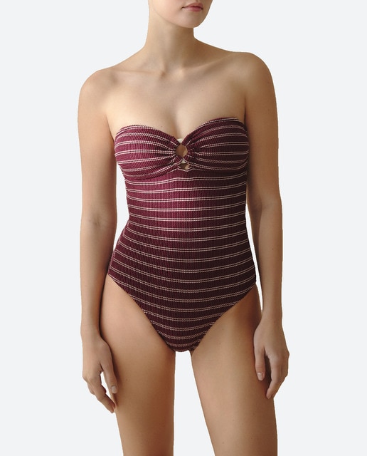 Imagen 0 de Bañador de mujer escote bandeau