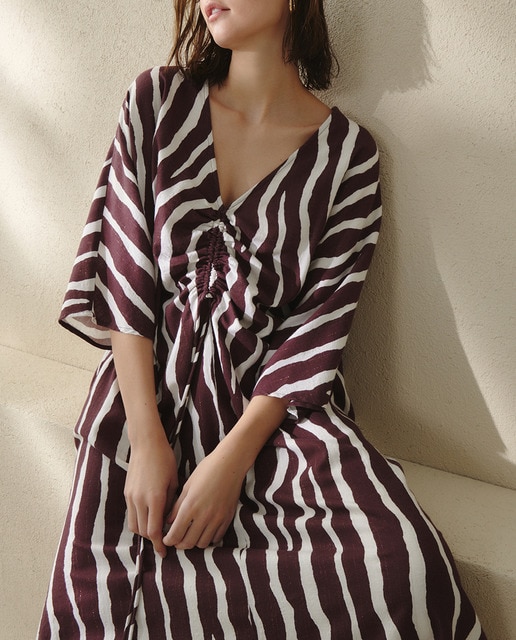 Imagen 0 de Caftán largo de mujer