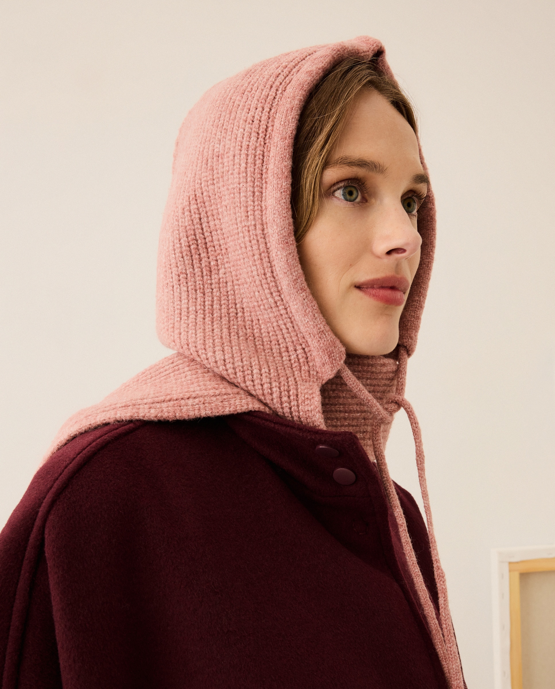 Cachecol Liso Verde-flúor-3