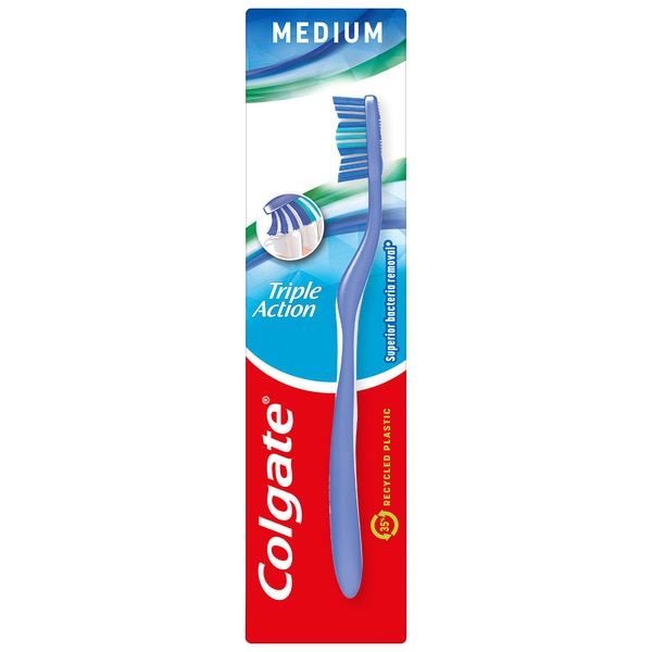 Zahnbürste Triple Action mittel Blister 1 Einheit
