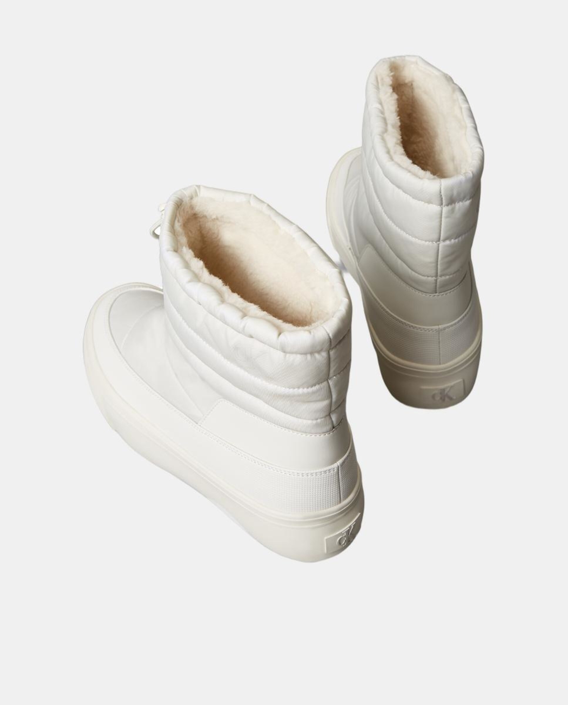 Botas de Neve Branco-3