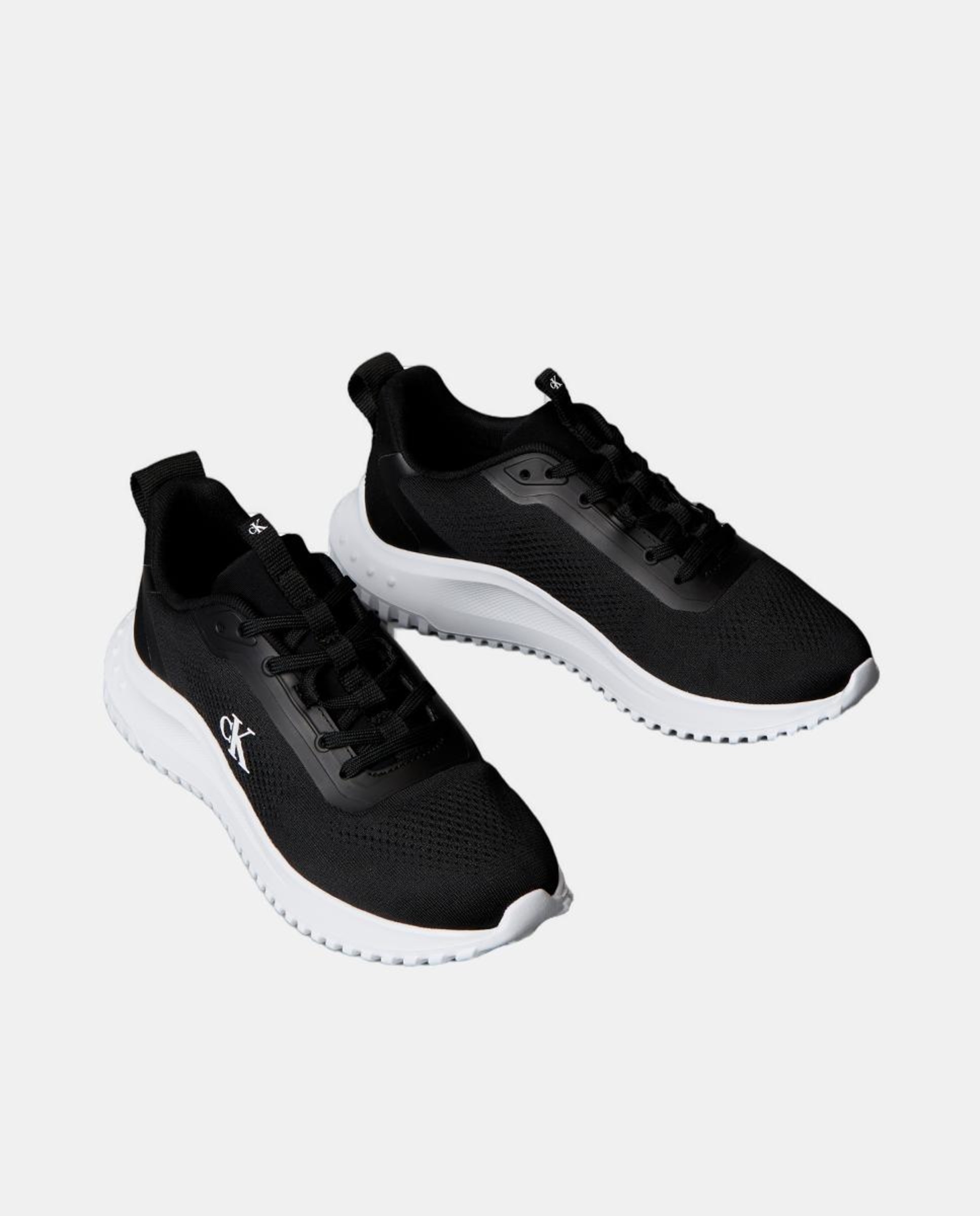 Sapatilhas Tipo Runner com Sola EVA Preto-2