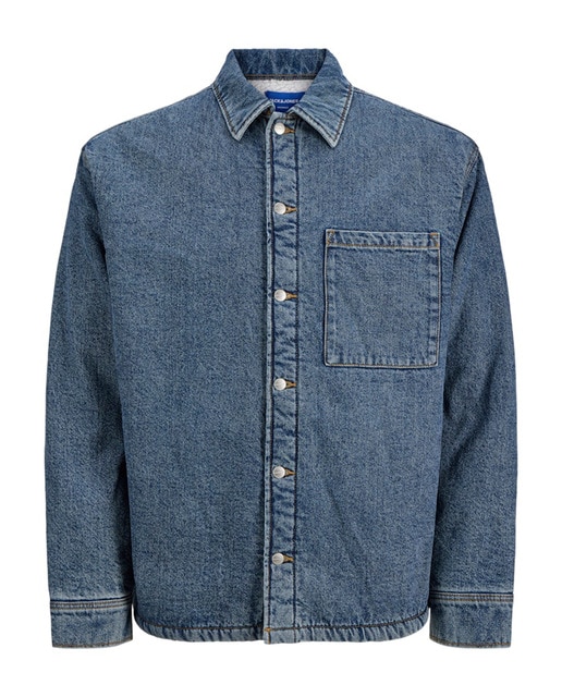 Imagen 0 de Sobrecamisa vaquera de hombre con bolsillo