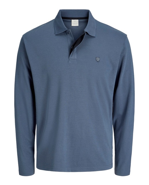 Imagen 0 de Polo de hombre manga larga liso