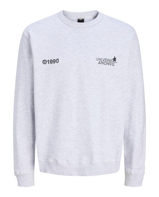 Imagen 0 de Sudadera de hombre sin capucha con print frontal