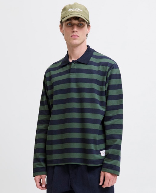 Imagen 0 de Sudadera de hombre cuello polo