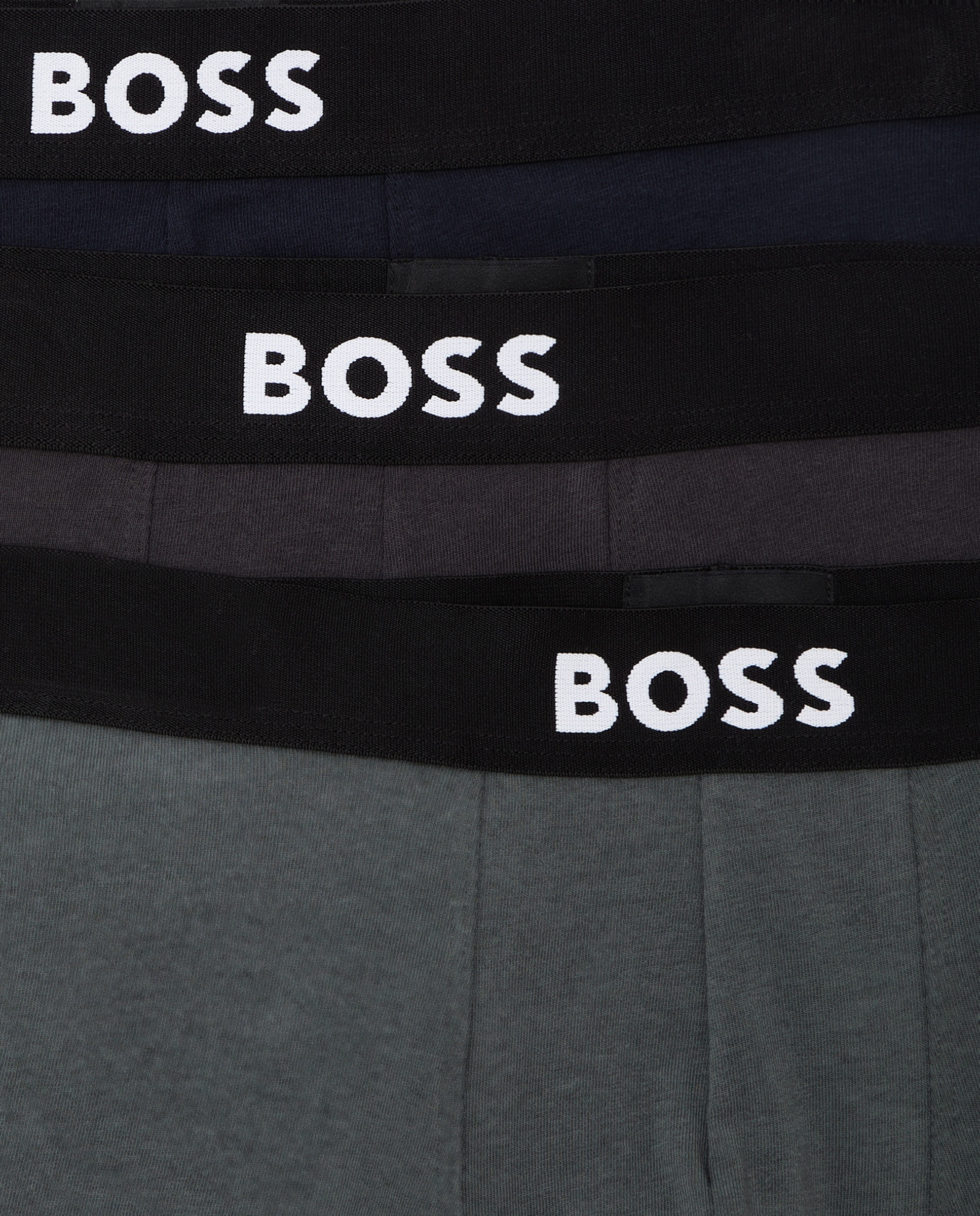 Pack de Três Boxers Variados em Algodão Multicolor-3