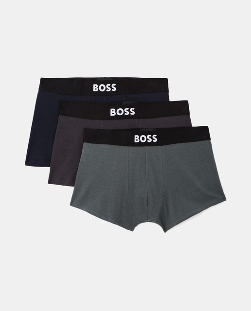 Imagem 0 de Pack de Três Boxers Variados em Algodão