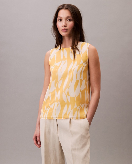 Imagen 0 de Blusa de mujer con estampado geométrico