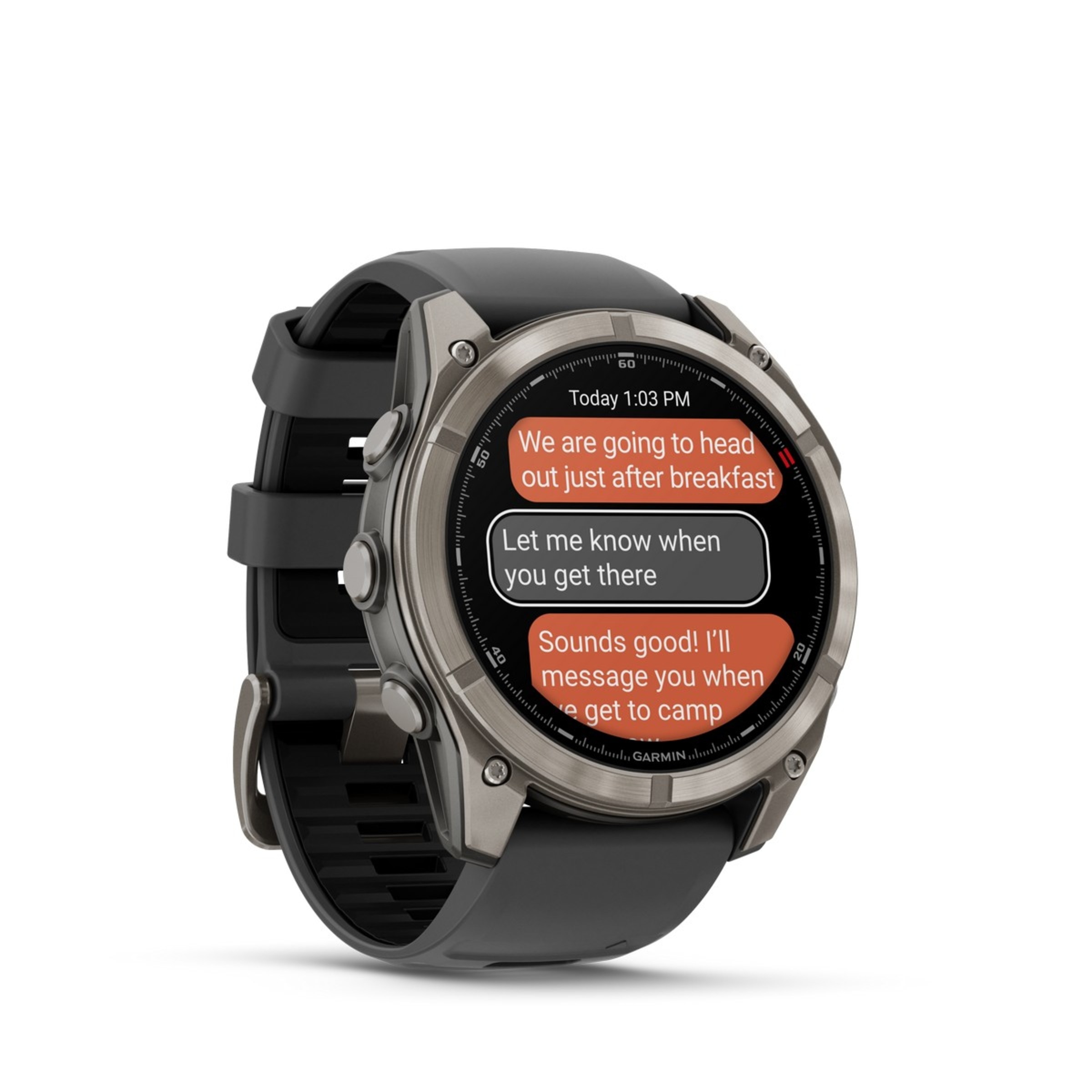 Smartwatch Garmin Fénix 8 Pro, 51 mm, Multidesporto Premium com GPS e Tecnologia Inreach Titânio Preto-4