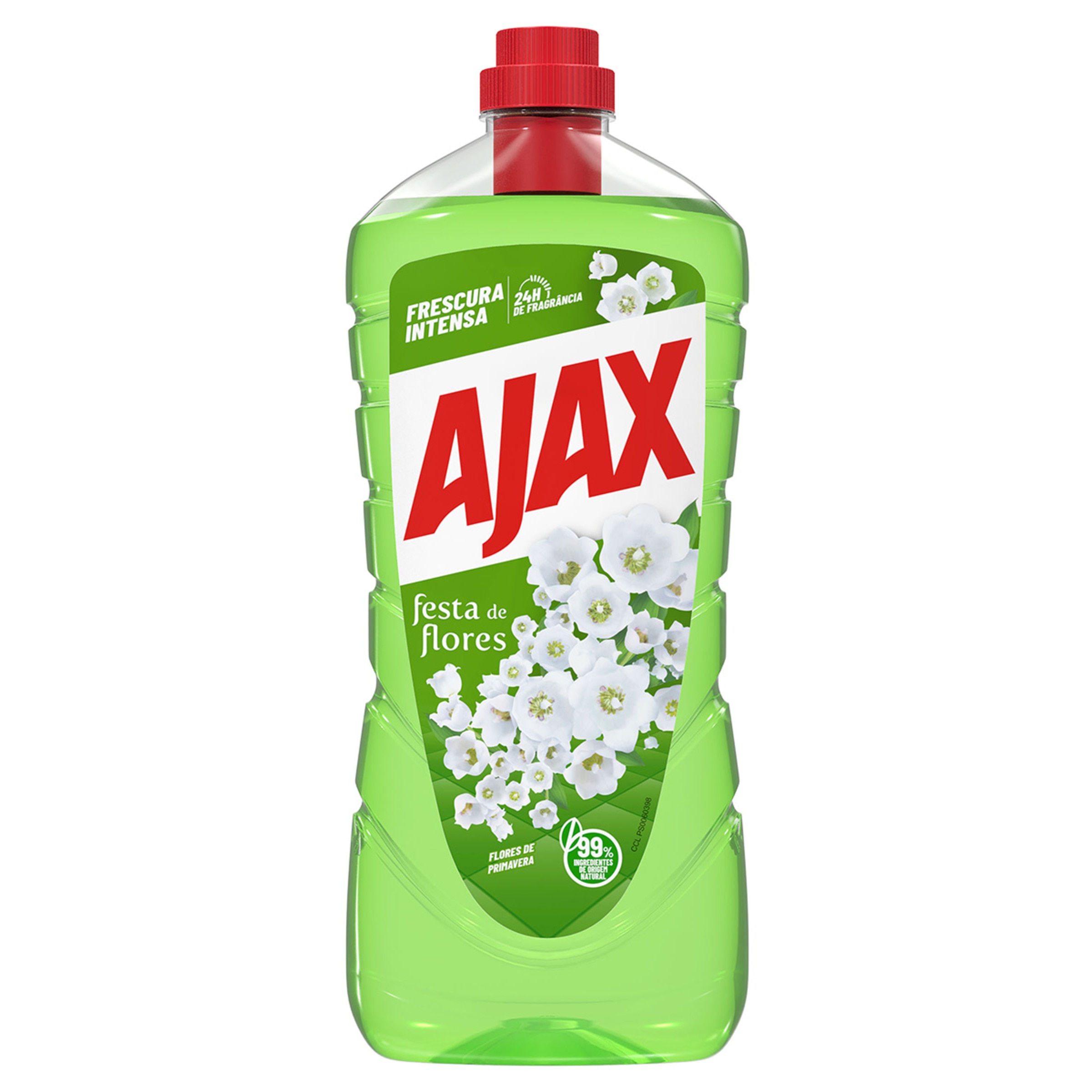 Detergente Líquido Lava-Tudo Flores da Primavera embalagem 1,25 L
