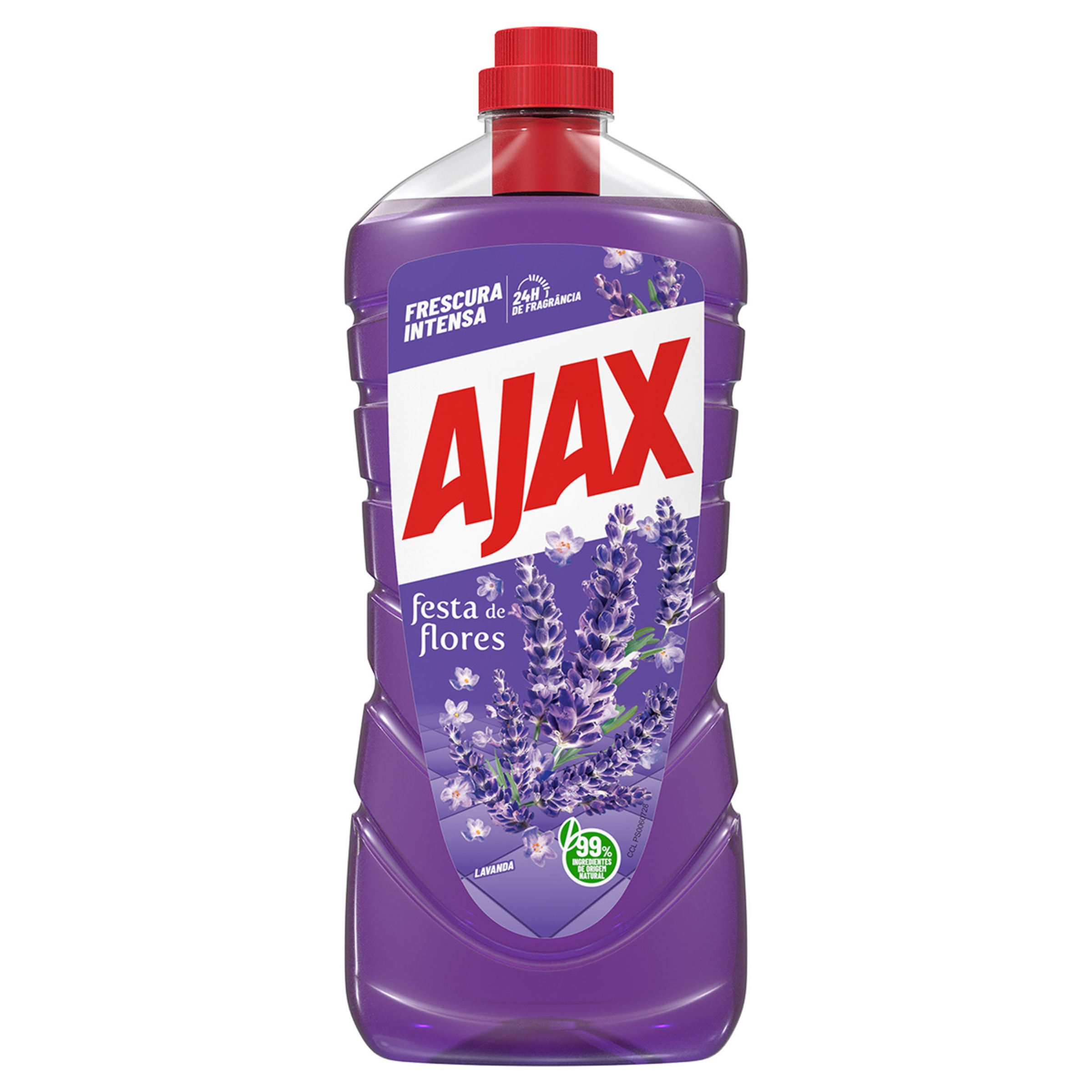 Detergente Líquido Lava-Tudo Lavanda embalagem 1,25 L