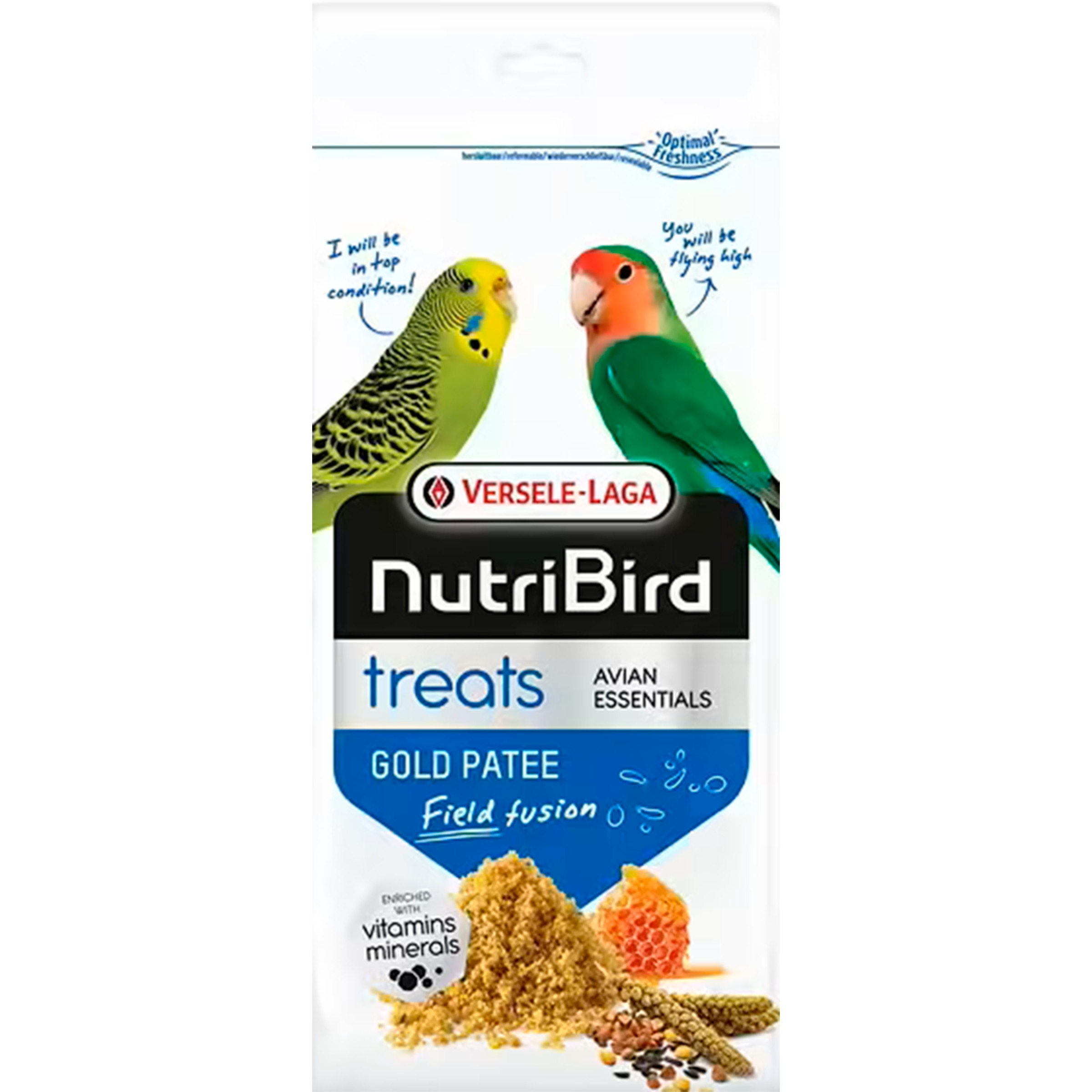 Gold Patee para Periquitos Pequenos embalagem 250 g