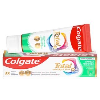 Pasta de Dentes Total Deep Clean embalagem 75 ml - Colgate