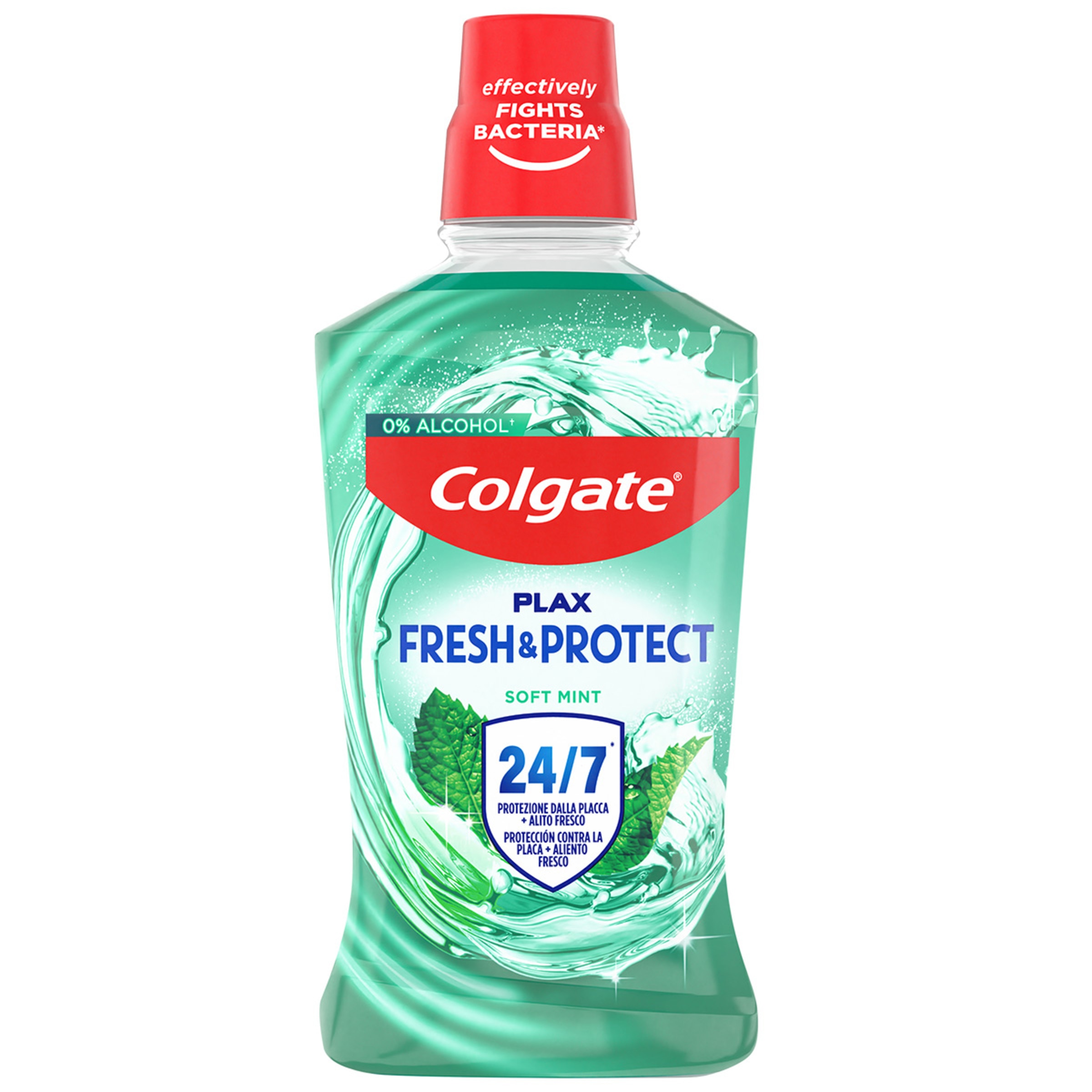 Elixir Plax Menta Suave embalagem 500 ml