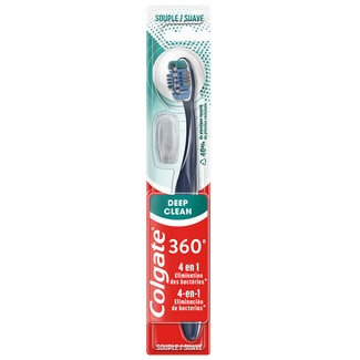 Escova de Dentes 360º Deep Clean Suave embalagem 1 unidade - Colgate