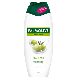 Gel de Banho Azeitona e Leite embalagem 500 ml - Palmolive Naturals