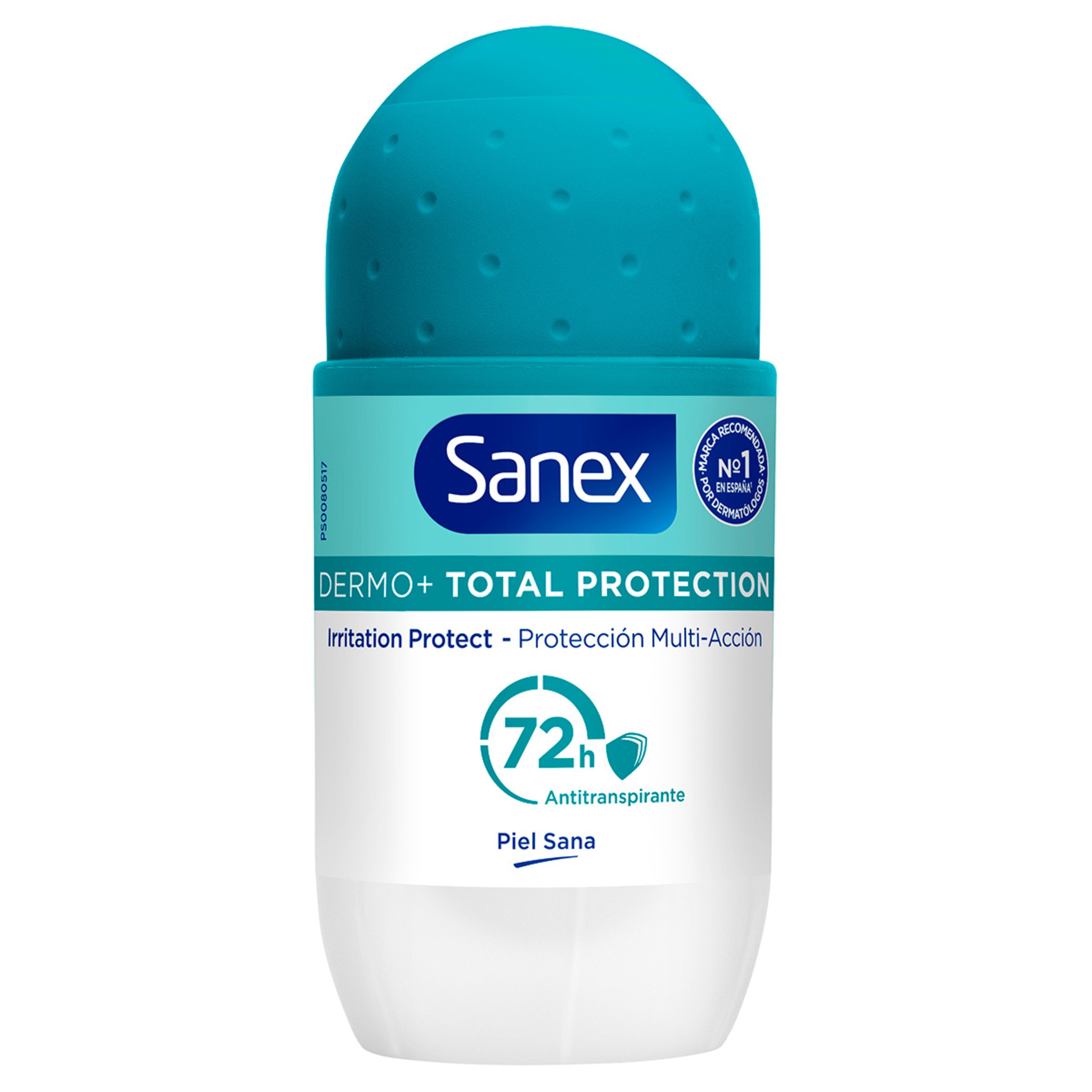 Desodorizante Roll-On Dermo Total Protection embalagem 50 ml