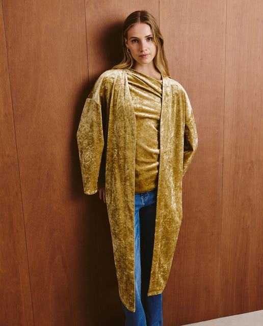 Imagen 0 de Kaftan de mujer de terciopelo