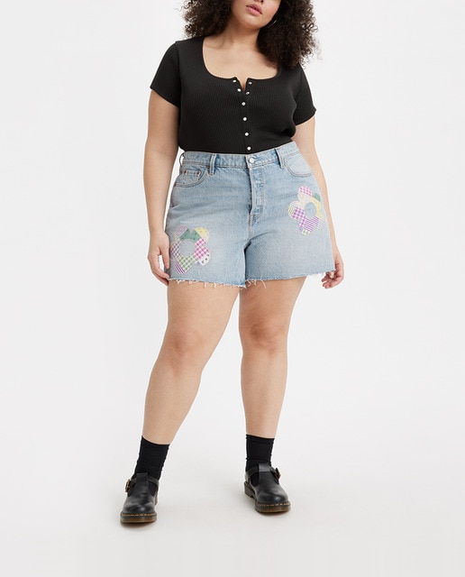 Imagen 0 de Short vaquero de mujer 501® Original talla grande