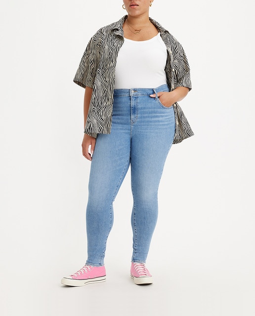 Imagen 0 de Vaquero de mujer 720™Super skinny lavado claro