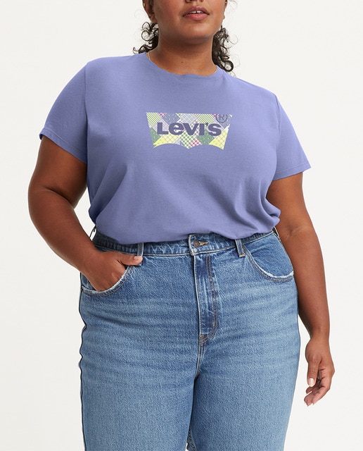 Imagen 0 de Camiseta de mujer de manga corta talla grande