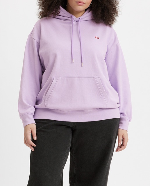 Imagen 0 de Sudadera de mujer con capucha talla grande