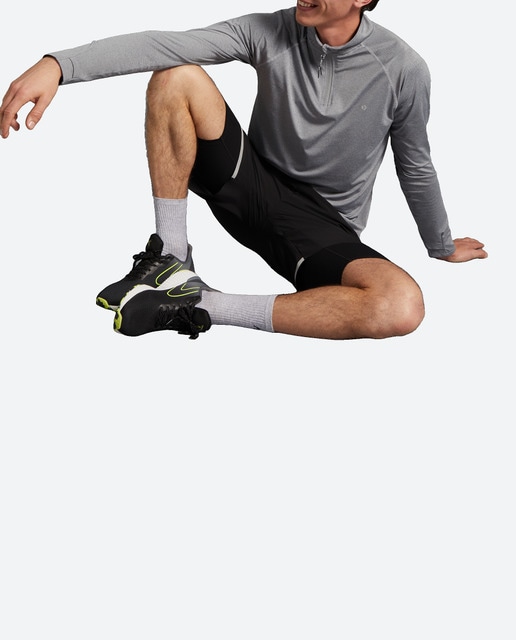 Imagen 0 de Camiseta media cremallera de running de hombre