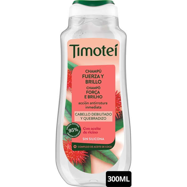 Shampoo Kraft und Glanz für schwaches und brüchiges Haar mit Rizinusöl Flacon 300 ml