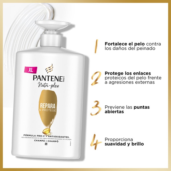 Repair & Schutz Shampoo Dosierspender 1000 ml 0% Silikone, Mineralöle und Farbstoffe