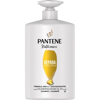 champú Repara & Protege dosificador 1000 ml 0% siliconas aceites minerales ni colorantes - Pantene Pro-v